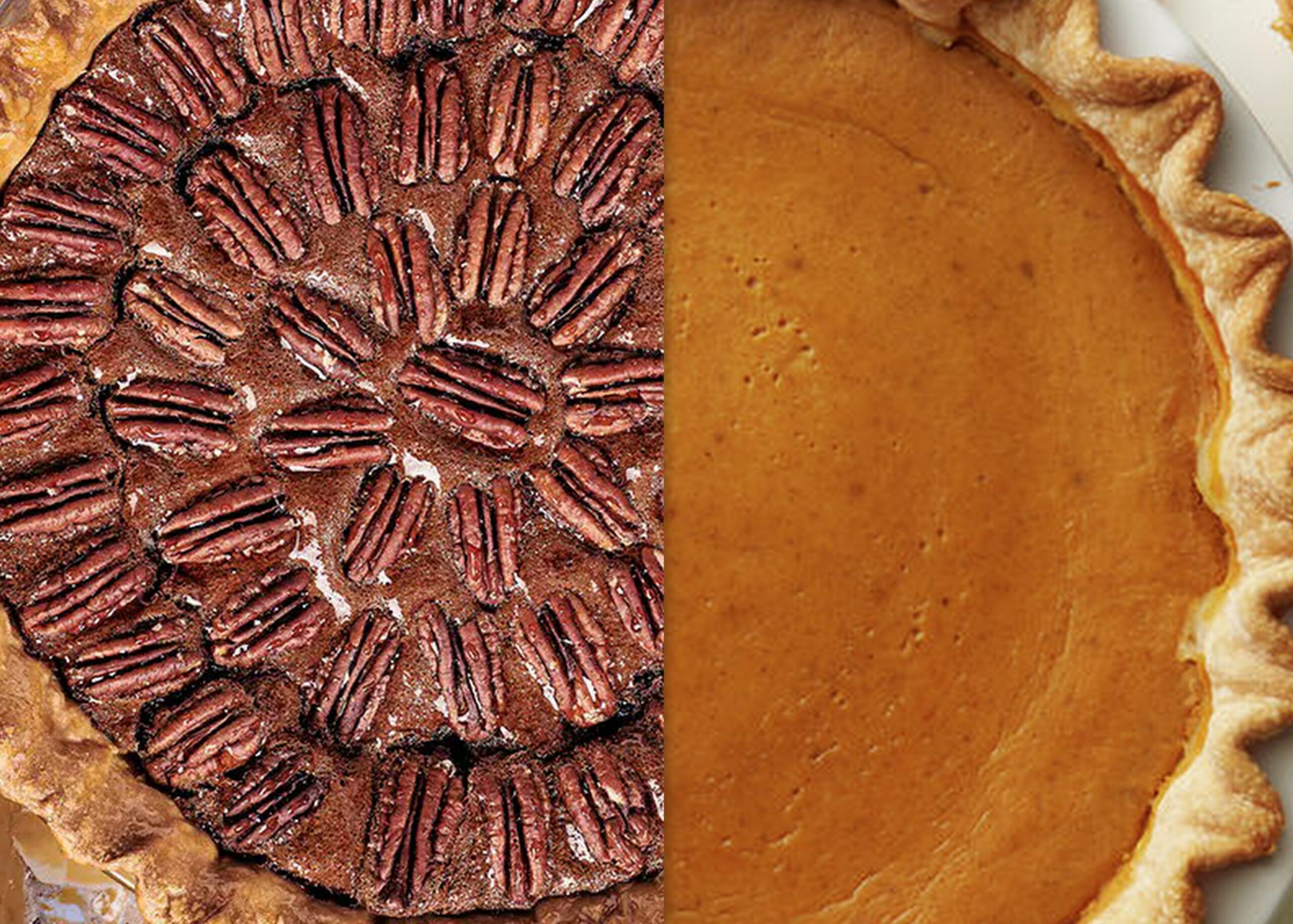 Pecan Pie and Pumpkin Pie Pecan Pie and Pumpkin Pie